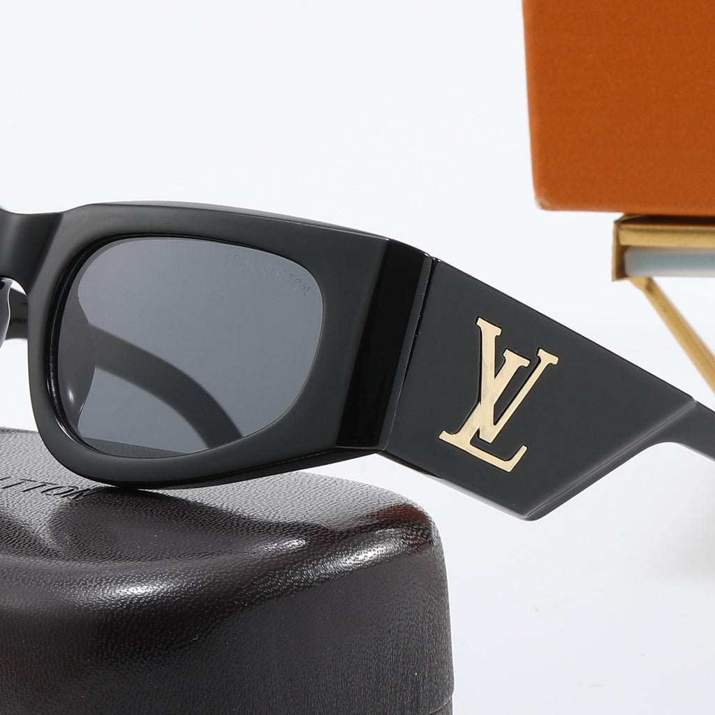 4-color fashion four-leaf clover letter sunglasses