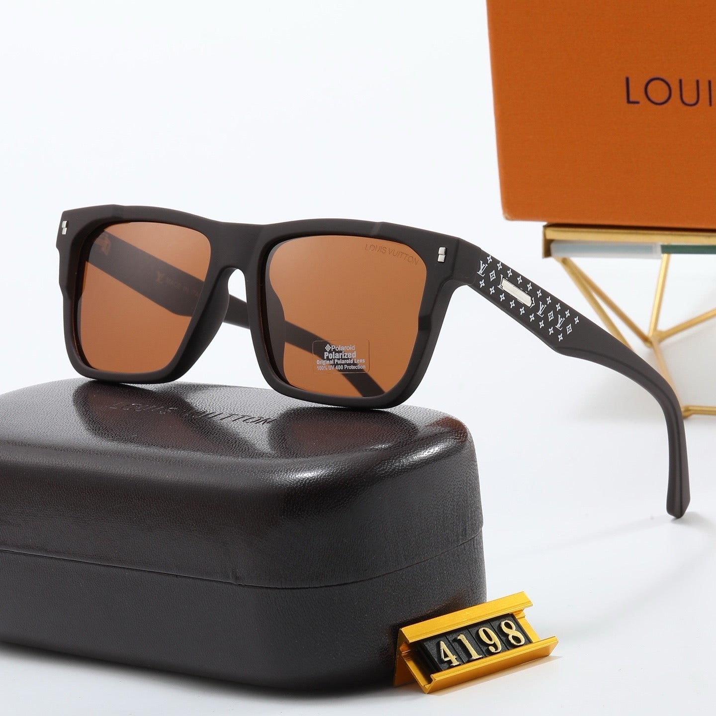 5-color fashionable four-leaf clover letter sunglasses