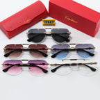 5-color fashion Car letter sunglasses