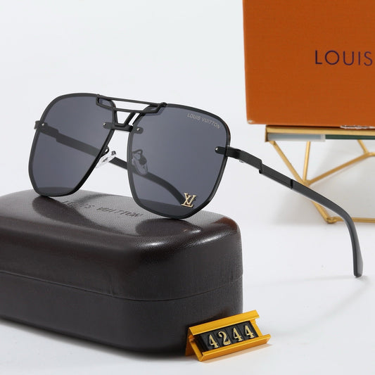 5-color fashionable four-leaf clover letter sunglasses