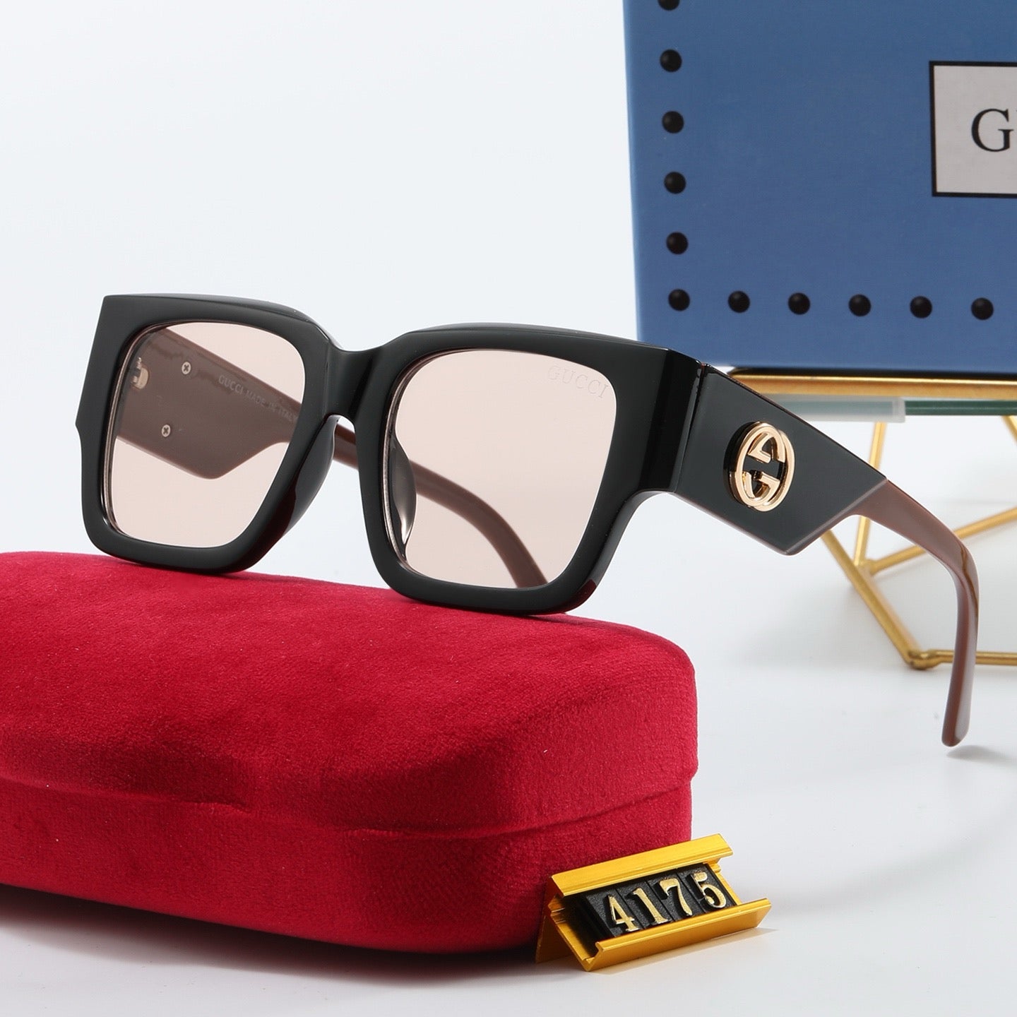 4-color fashionable GG letter sunglasses