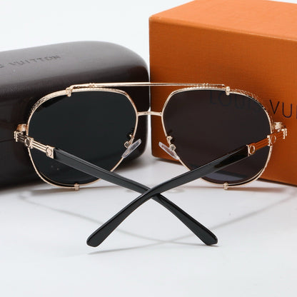 5-color fashionable four-leaf clover letter sunglasses