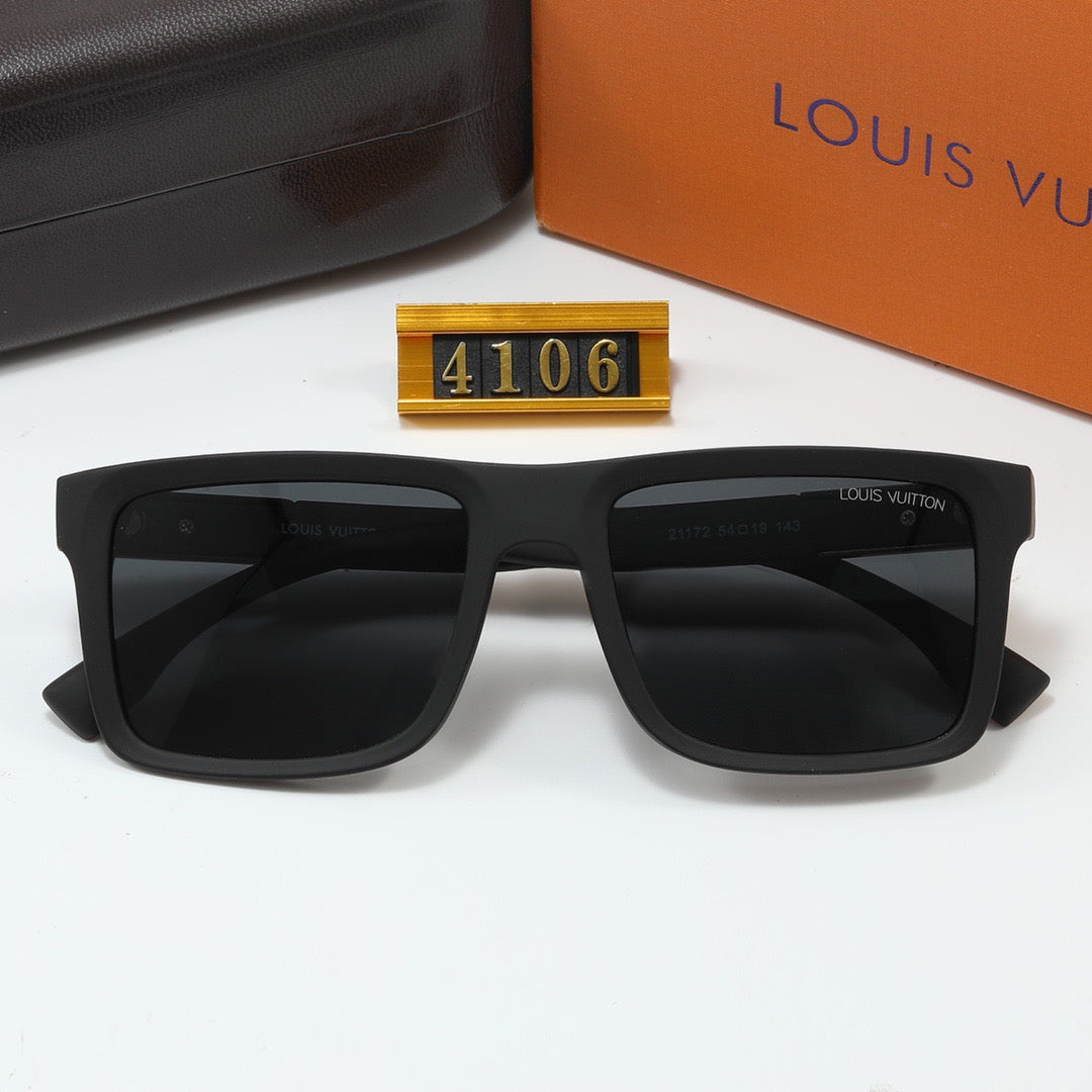 4-color fashionable four-leaf clover polarized sunglasses