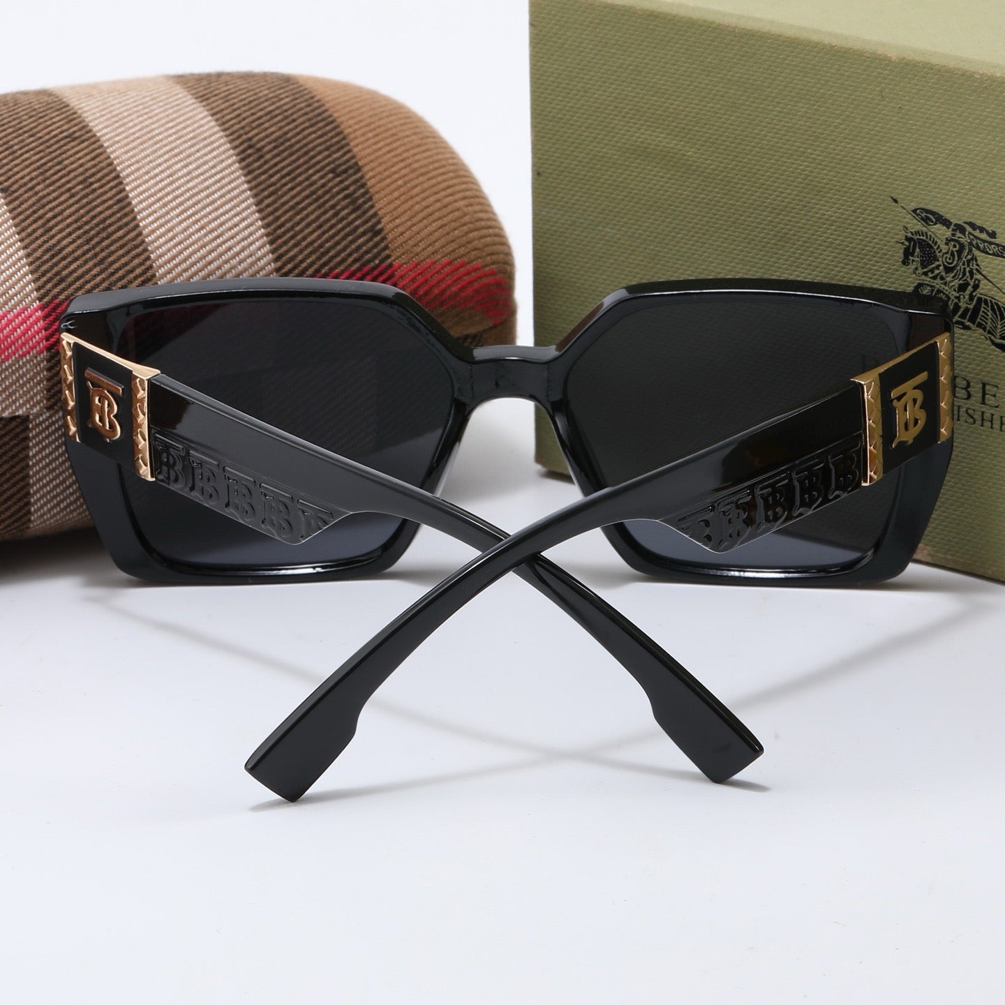 5-color fashionable BUR letter sunglasses
