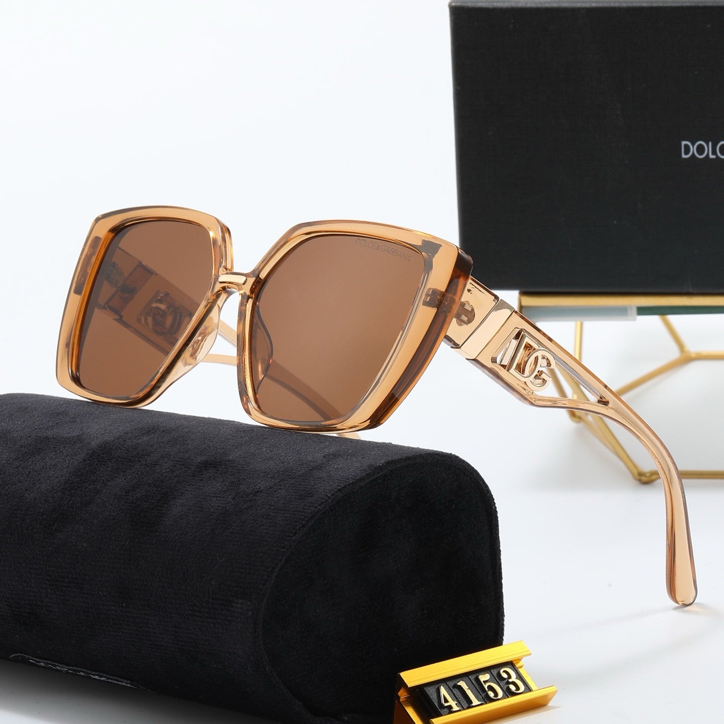 4-color fashion DG letter sunglasses