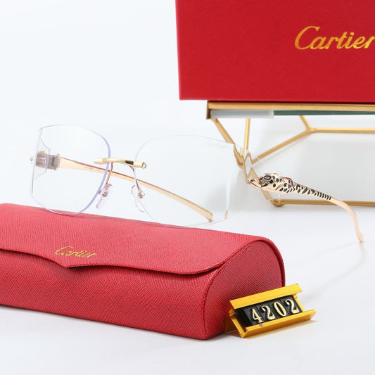 4-color fashion CAR letter sunglasses