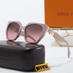 5-color fashionable four-leaf clover letter sunglasses