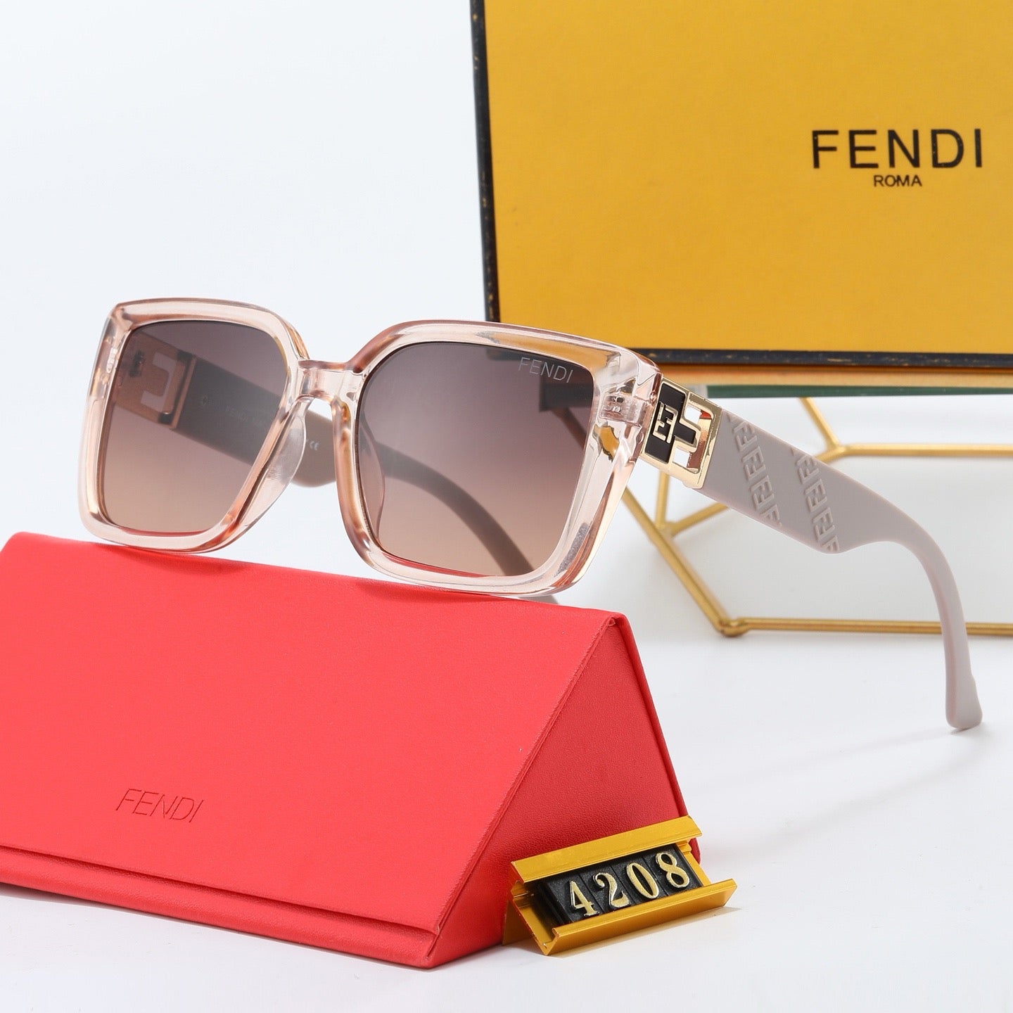 5-color fashion FF letter sunglasses