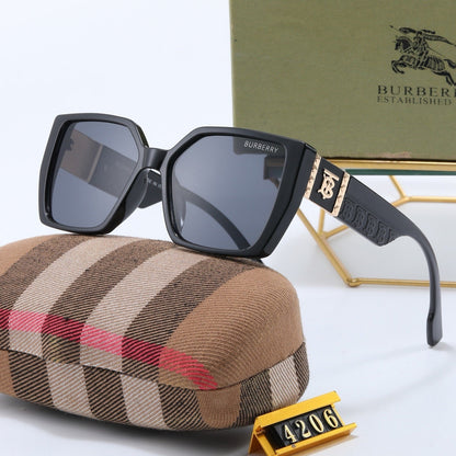 5-color fashionable BUR letter sunglasses