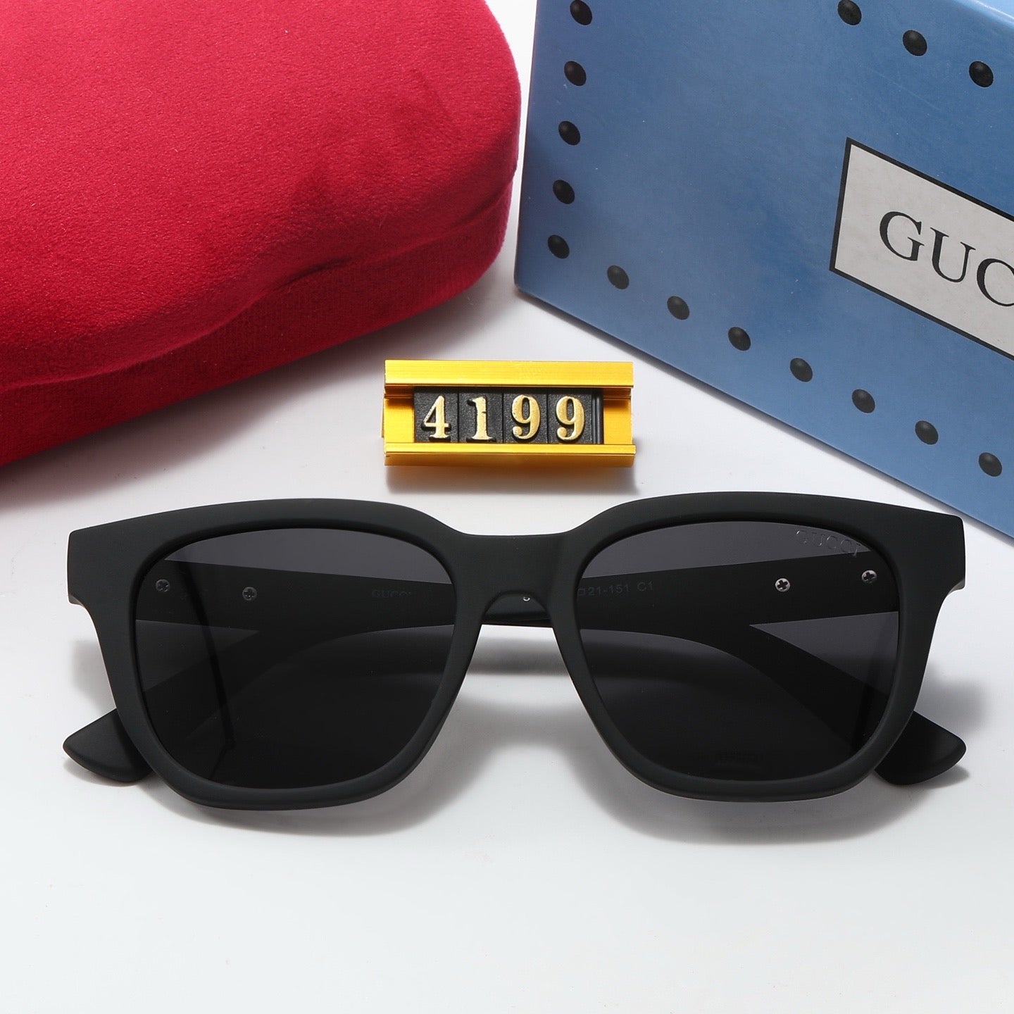 5-color fashionable GG letter sunglasses