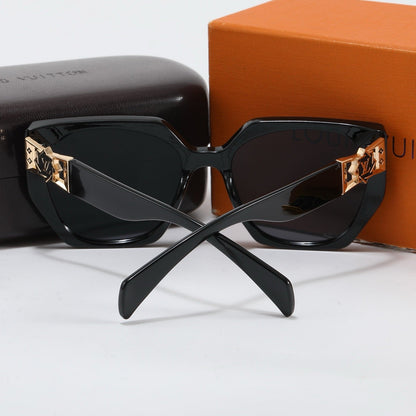 5-color fashionable four-leaf clover letter sunglasses