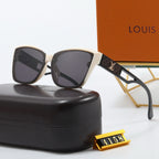 5-color fashion four-leaf clover letter sunglasses