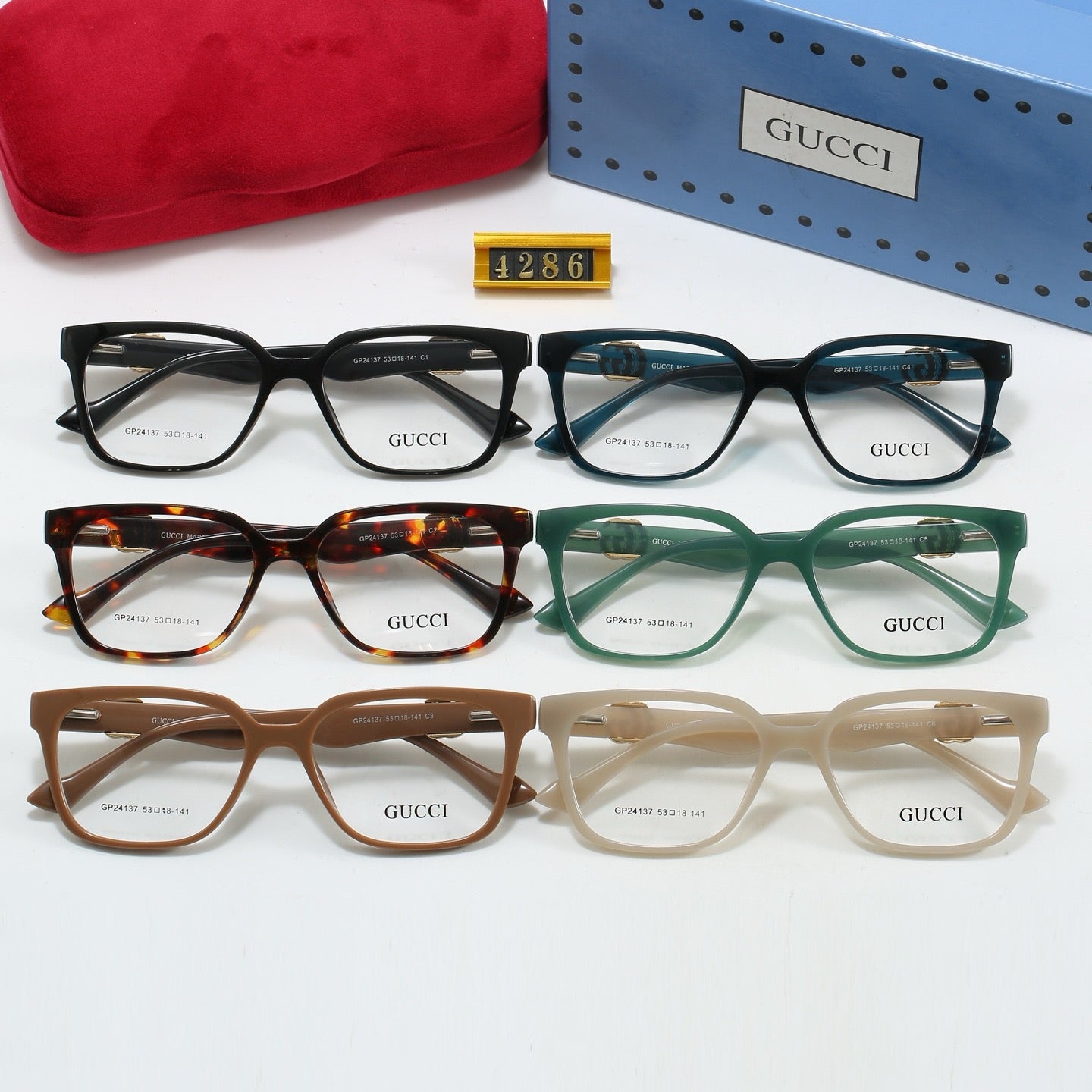 6-Color Fashion GG Sunglasses