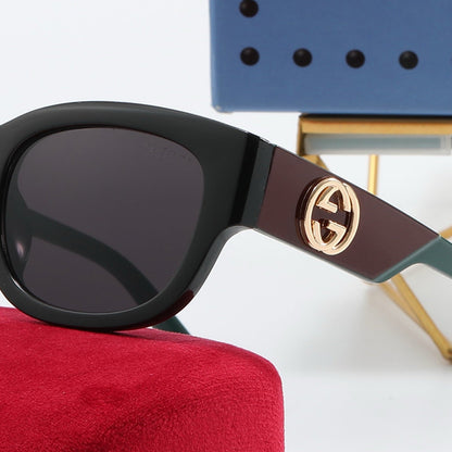 4-color fashionable GG letter sunglasses