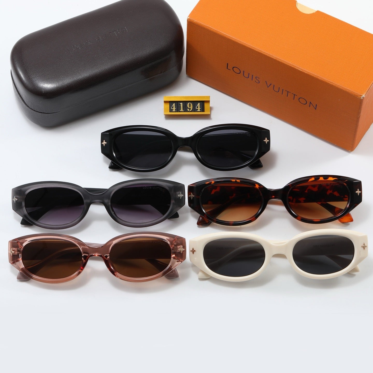 4-color fashionable four-leaf clover sunglasses