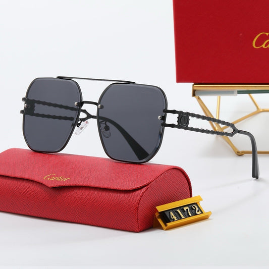 7-color fashion Car letter sunglasses