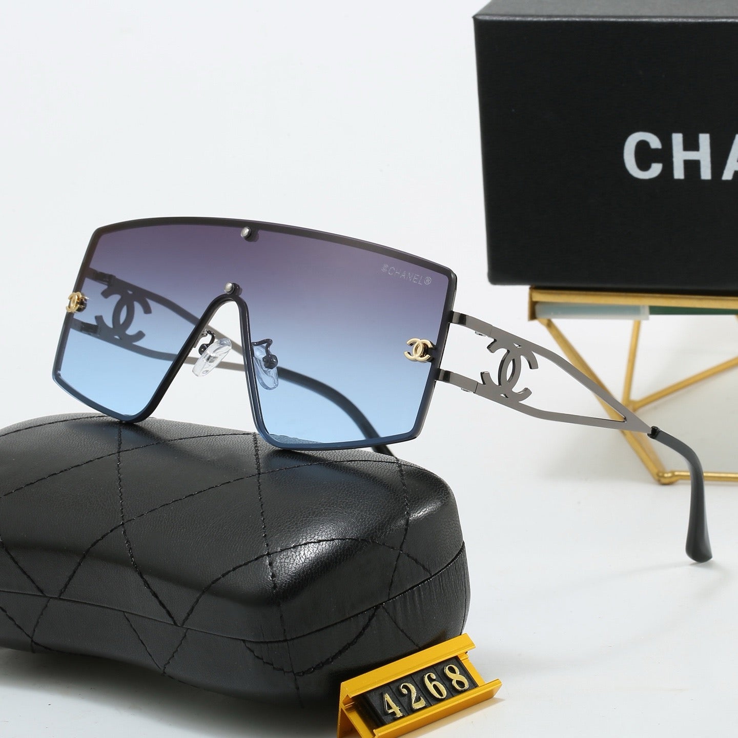 5-color fashion CC sunglasses
