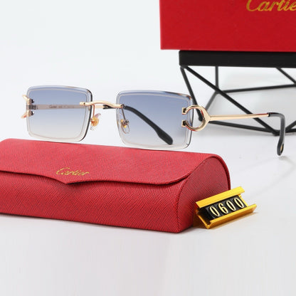 6-color fashion CAR letter sunglasses