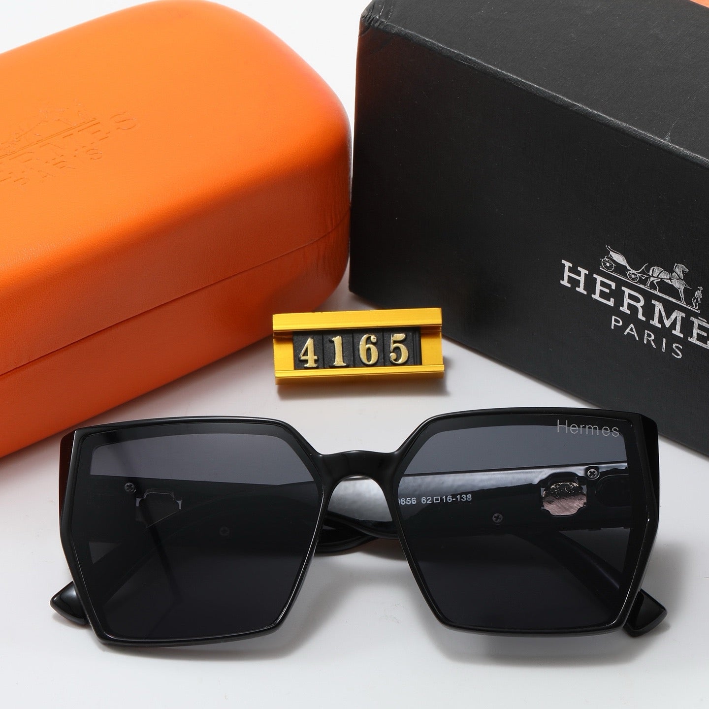 4-color fashion H letter sunglasses