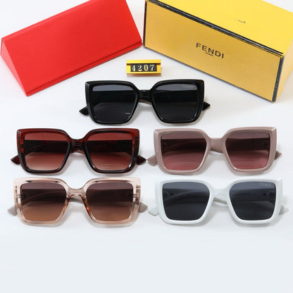 5-color fashion FF letter sunglasses