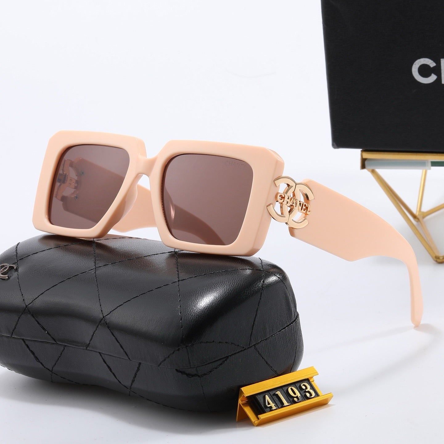 5-color fashion CC letter sunglasses