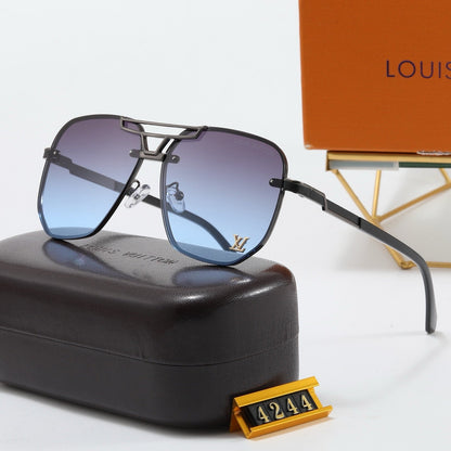 5-color fashionable four-leaf clover letter sunglasses