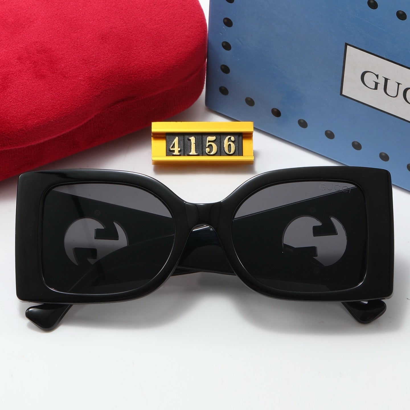 4-color fashionable GG letter sunglasses