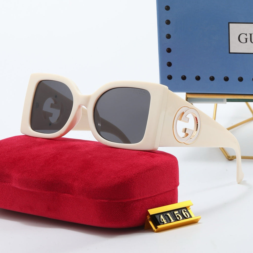 4-color fashionable GG letter sunglasses