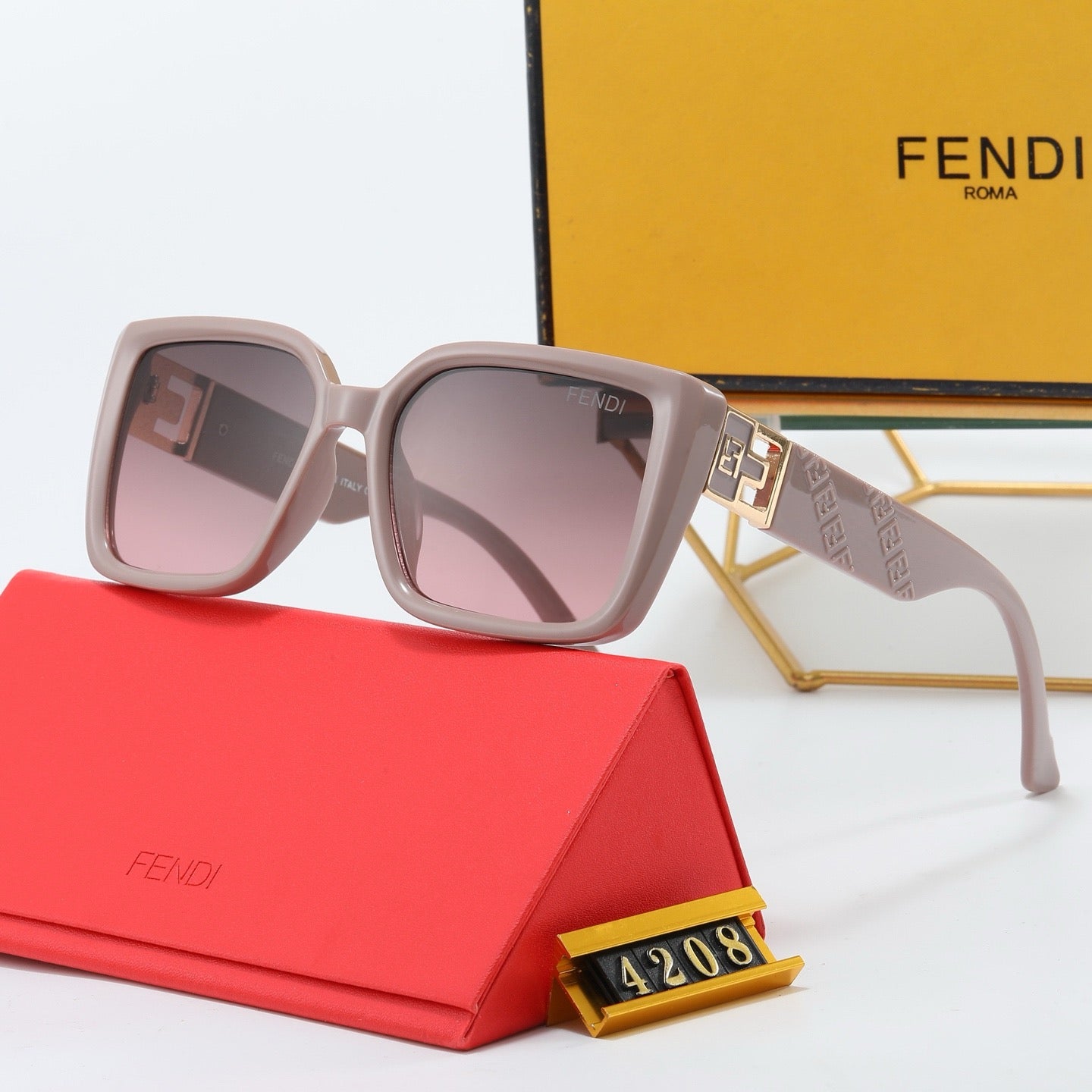 5-color fashion FF letter sunglasses