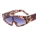 7 colors stylish one-piece punk style sunglasses