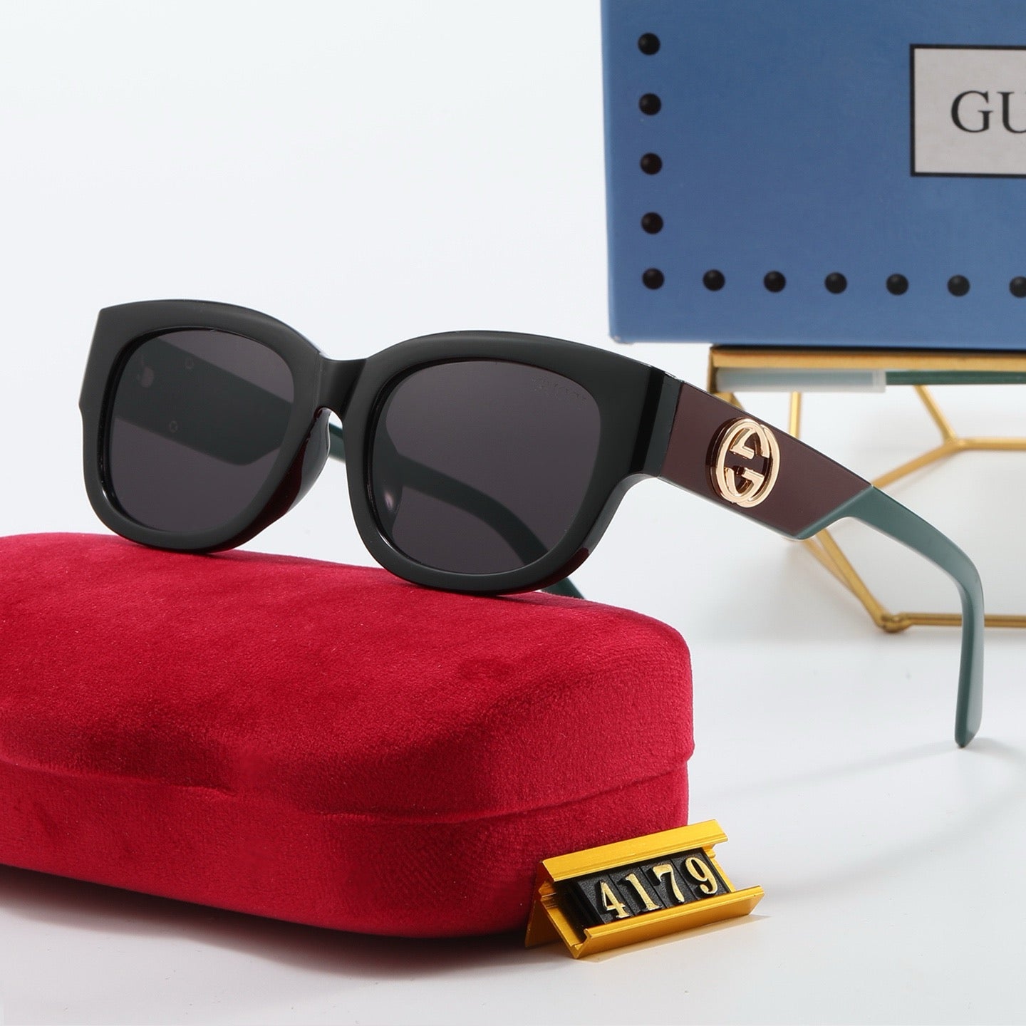 4-color fashionable GG letter sunglasses