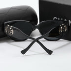 5-color fashion CC letter sunglasses