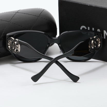 5-color fashion CC letter sunglasses