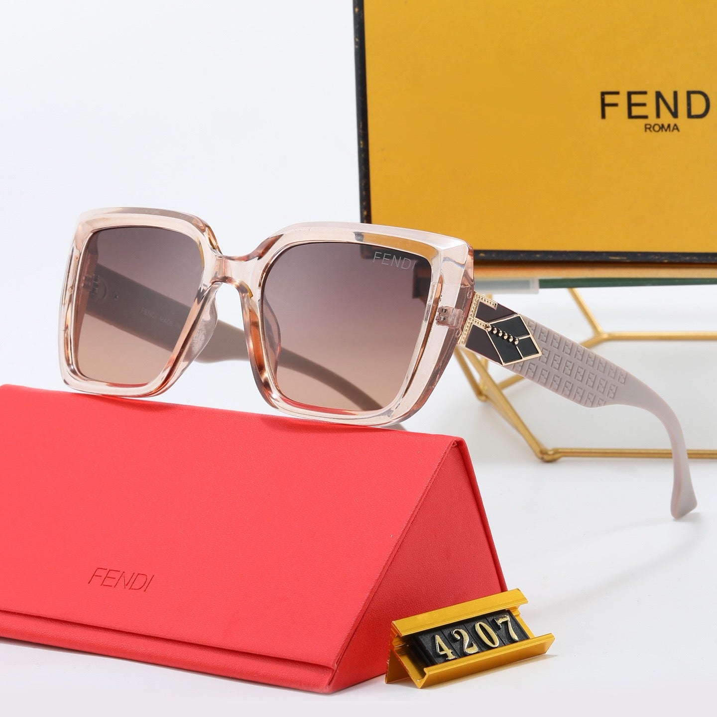 5-color fashion FF letter sunglasses