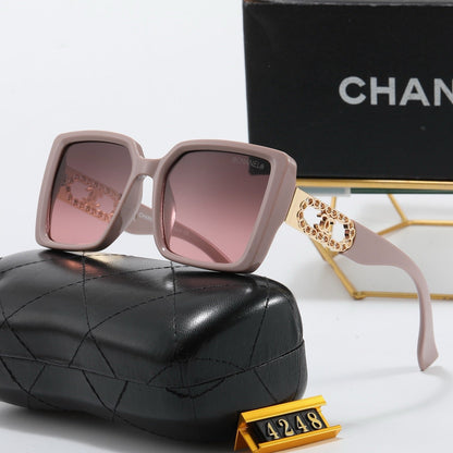 5-color fashion CC letter sunglasses