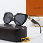 5-color fashionable four-leaf clover letter sunglasses