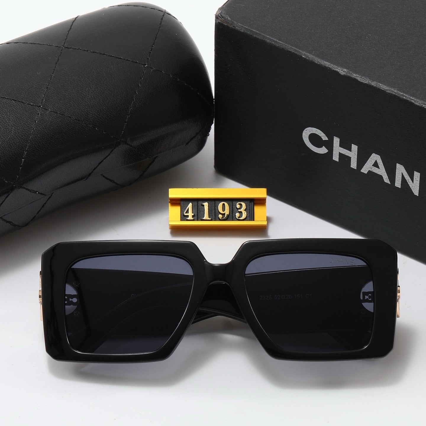 5-color fashion CC letter sunglasses