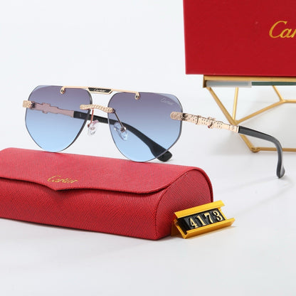 5-color fashion Car letter sunglasses