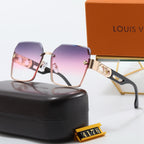 5-color fashion four-leaf clover letter sunglasses