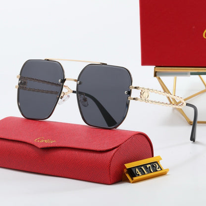 7-color fashion Car letter sunglasses