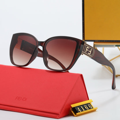 4-color fashion FF letter sunglasses