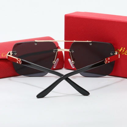 5-color fashion CAR letter sunglasses