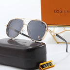 5-color fashionable four-leaf clover letter sunglasses