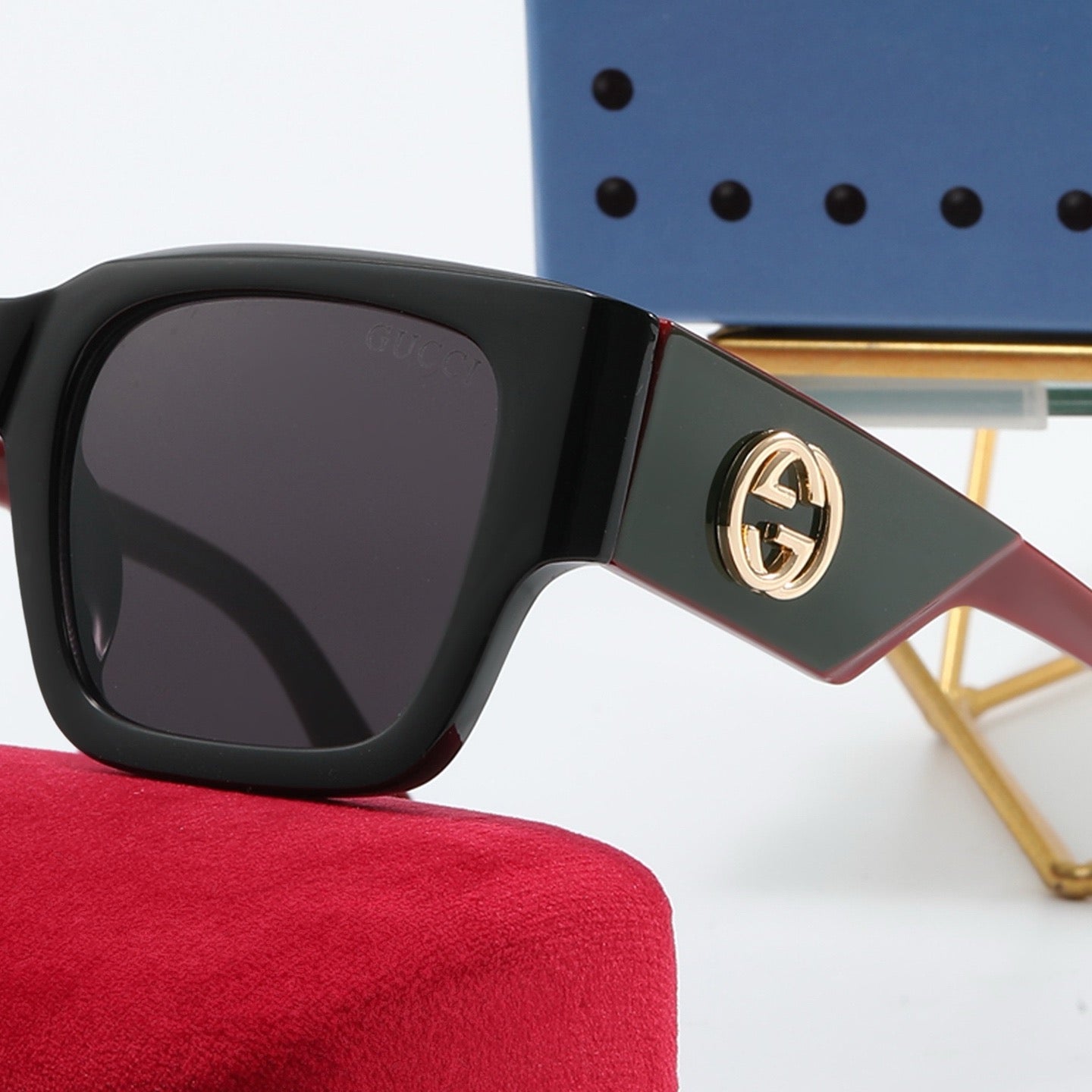 4-color fashionable GG letter sunglasses