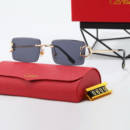 6-color fashion CAR letter sunglasses