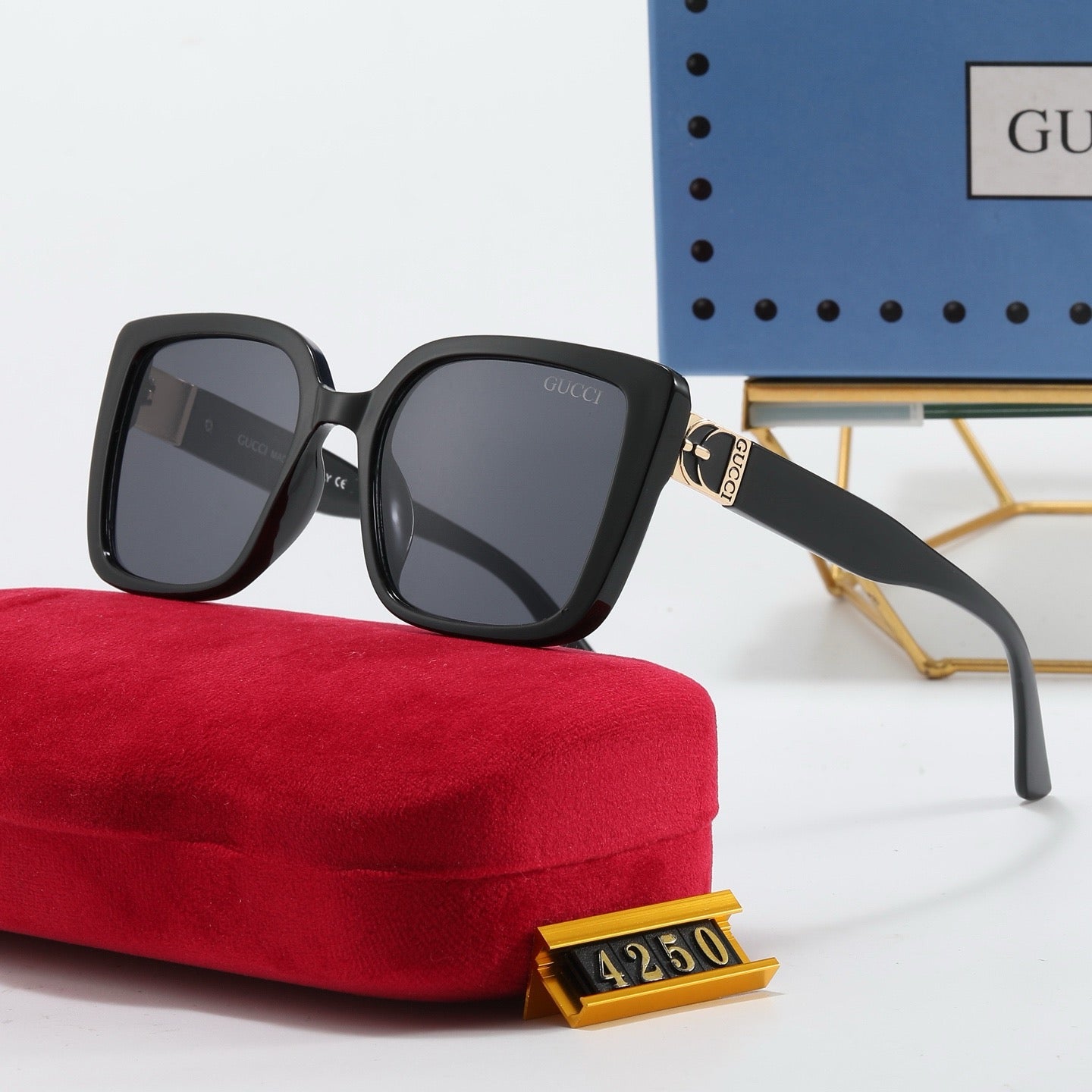 5-color fashionable GG letter sunglasses