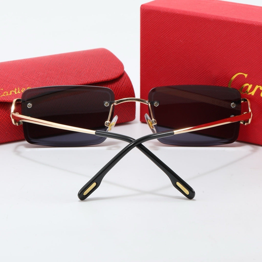 6-color fashion CAR letter sunglasses