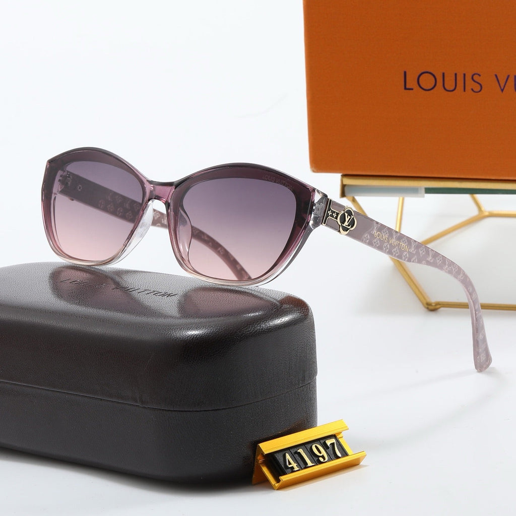 4-color fashionable four-leaf clover letter sunglasses