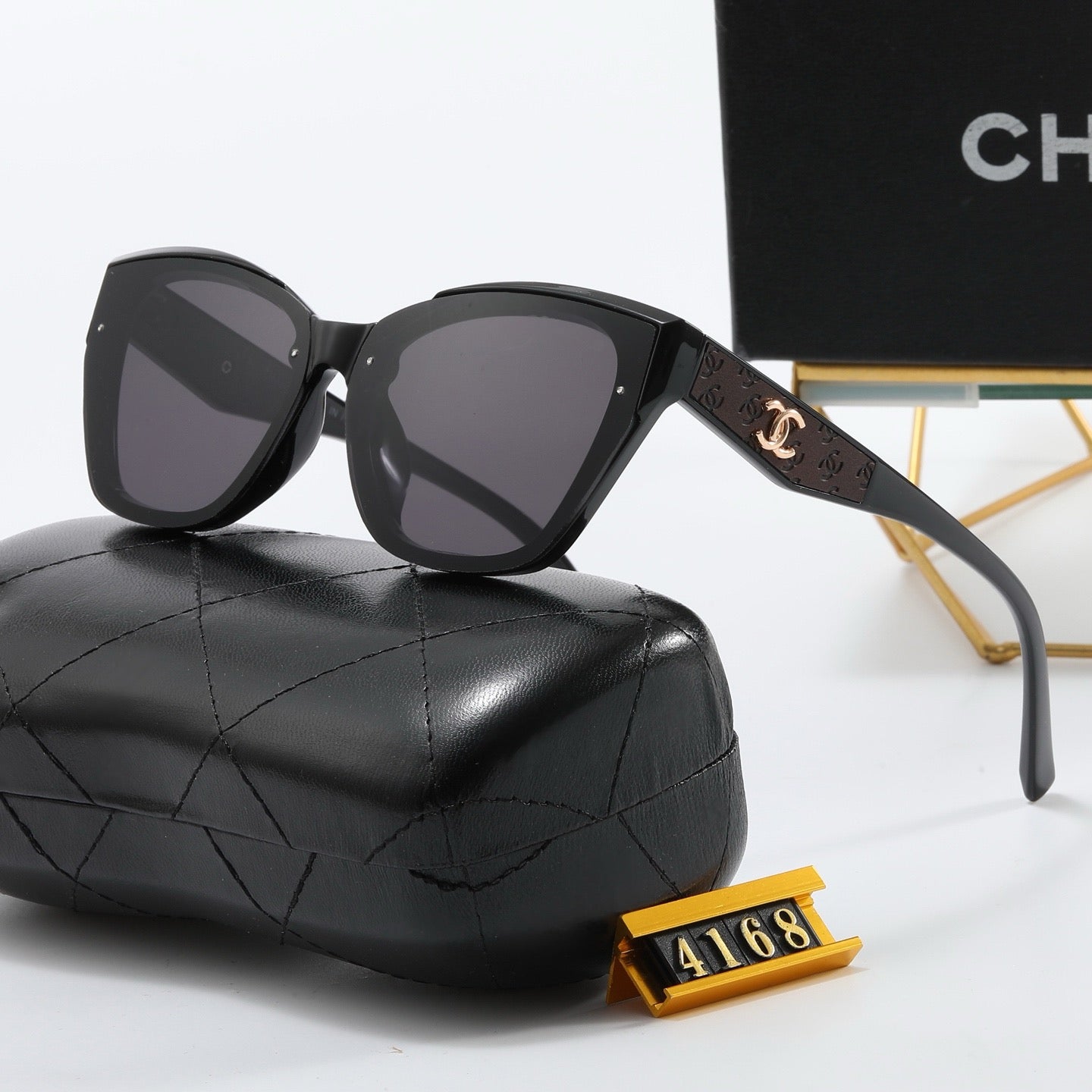 5-color fashion CC letter sunglasses