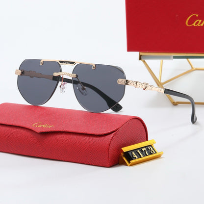 5-color fashion Car letter sunglasses